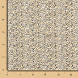 Gaze Lurex Manchado Bege - Ribes y Casals