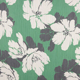 Retal Gasa Lurex Maxi Flor Verde 170x140 cm - Ribes y Casals