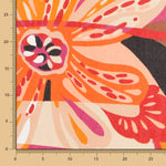 Gaze de Poliéster Maxi Flor Laranja - Ribes y Casals