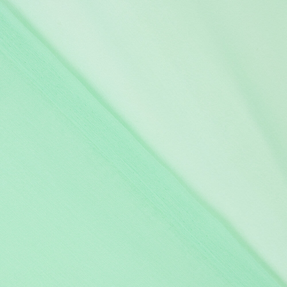 Tecido de Gaze Iridescente Verde-água Claro - Ribes y Casals