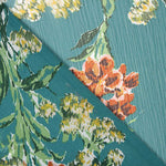 Gaze Poliéster Flor Verde Garrafa - Ribes y Casals