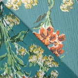 Gaze Poliéster Flor Verde Garrafa - Ribes y Casals