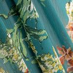 Gaze Poliéster Flor Verde Garrafa - Ribes y Casals