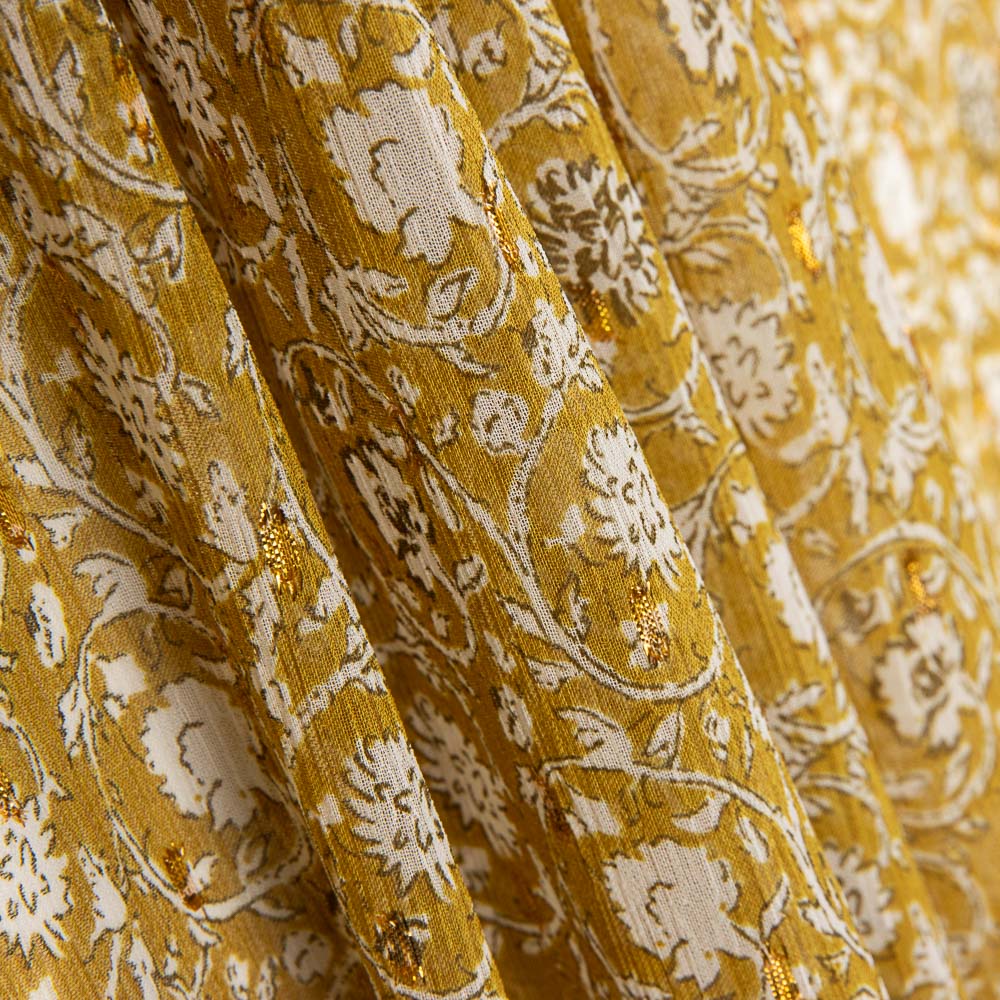 Gaze Lurex Flor Albero - Ribes y Casals