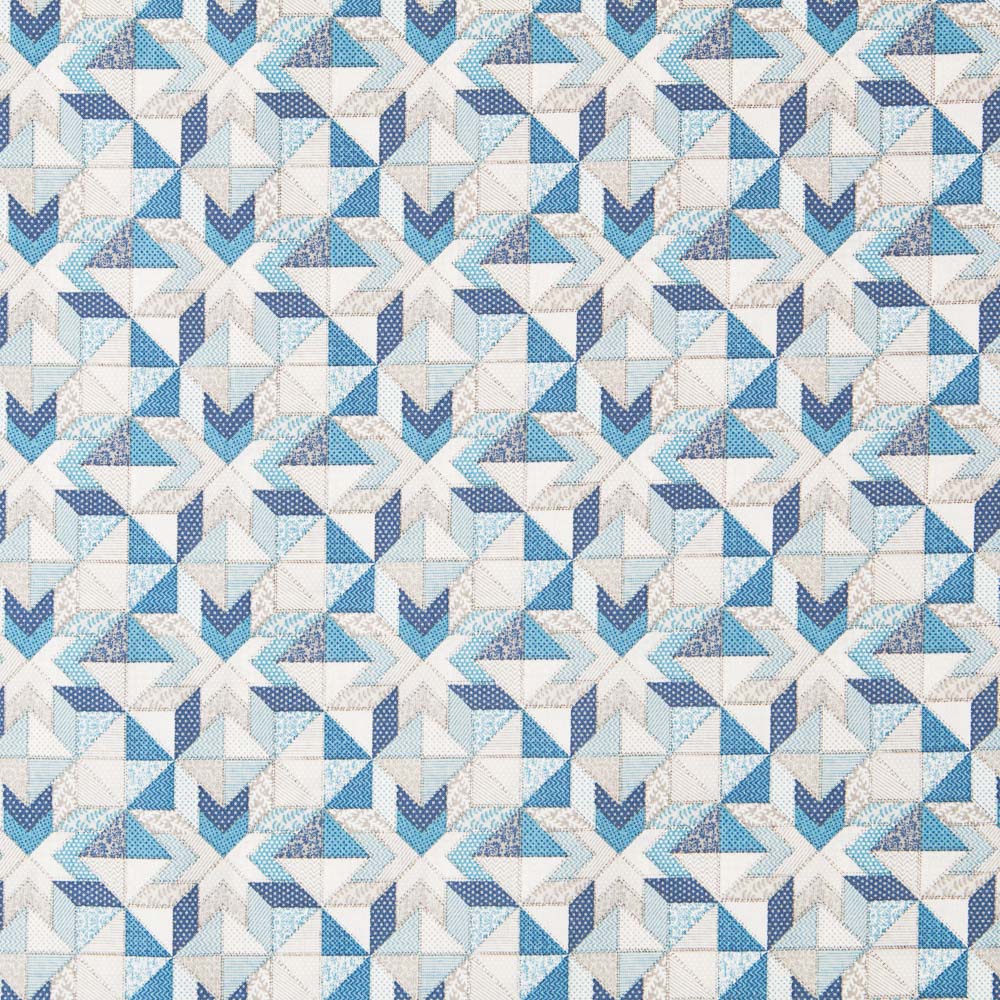 Algodão Patchwork Estrela Azul - Ribes y Casals