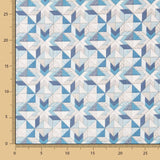 Algodão Patchwork Estrela Azul - Ribes y Casals