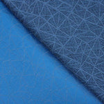 Retal Jacquard Poliéster Azul 200x140 cm - Ribes y Casals