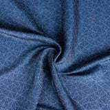 Jacquard Poliéster Azul - Ribes y Casals