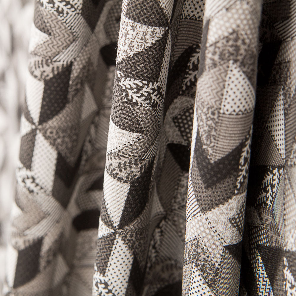 Algodão Patchwork Estrela Preto - Ribes y Casals