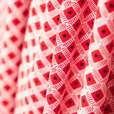 Patch Americano Geométrico Vermelho - Ribes y Casals