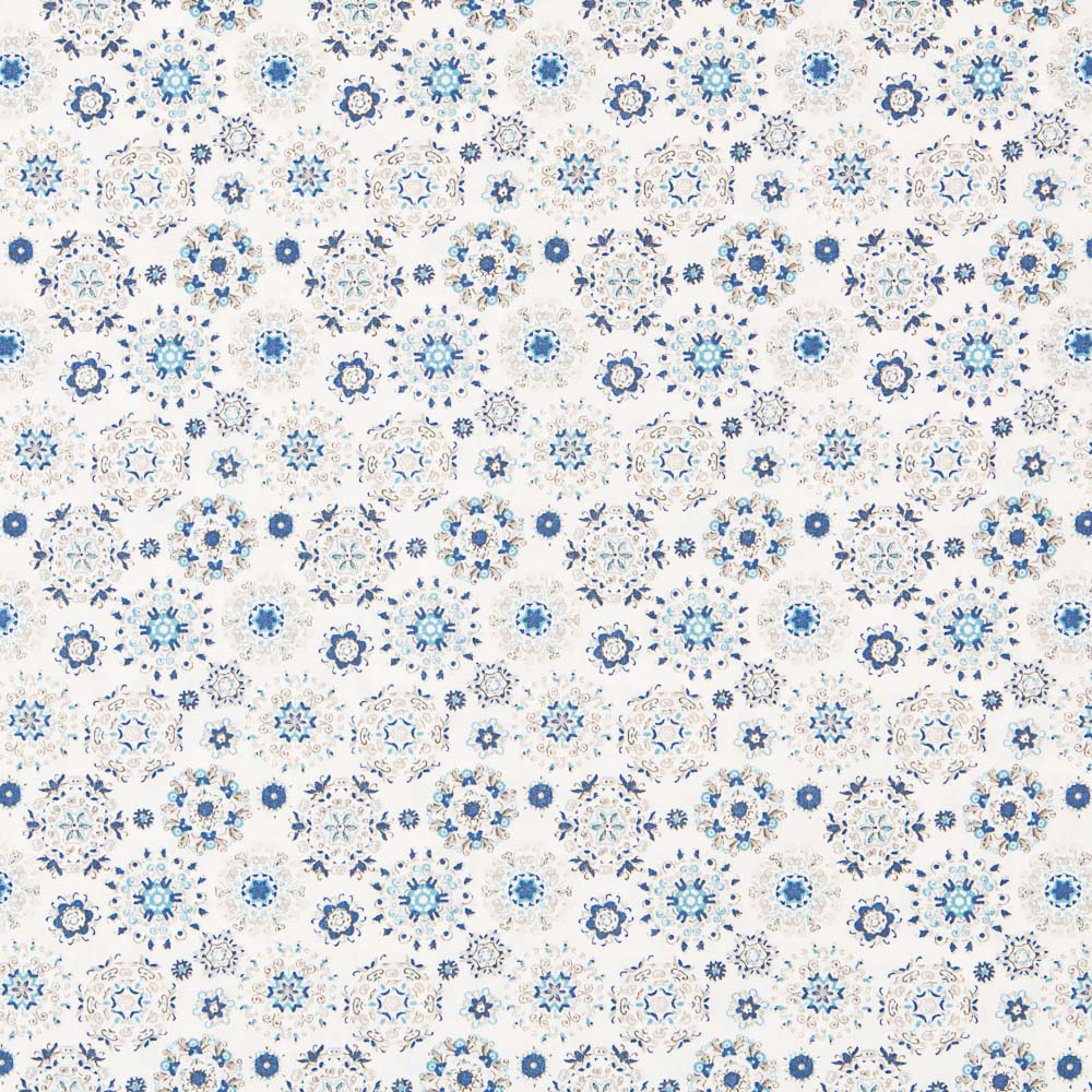 Algodão Flor Sonho Azul - Ribes y Casals