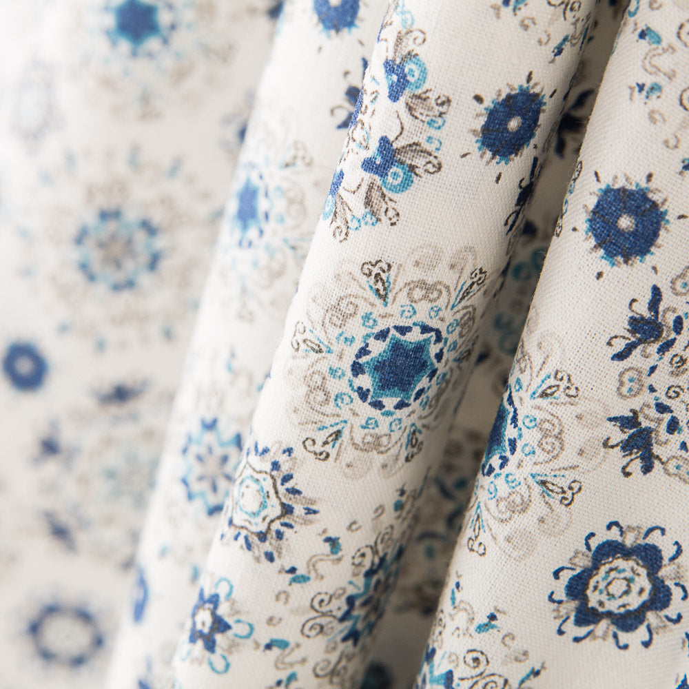 Algodão Flor Sonho Azul - Ribes y Casals