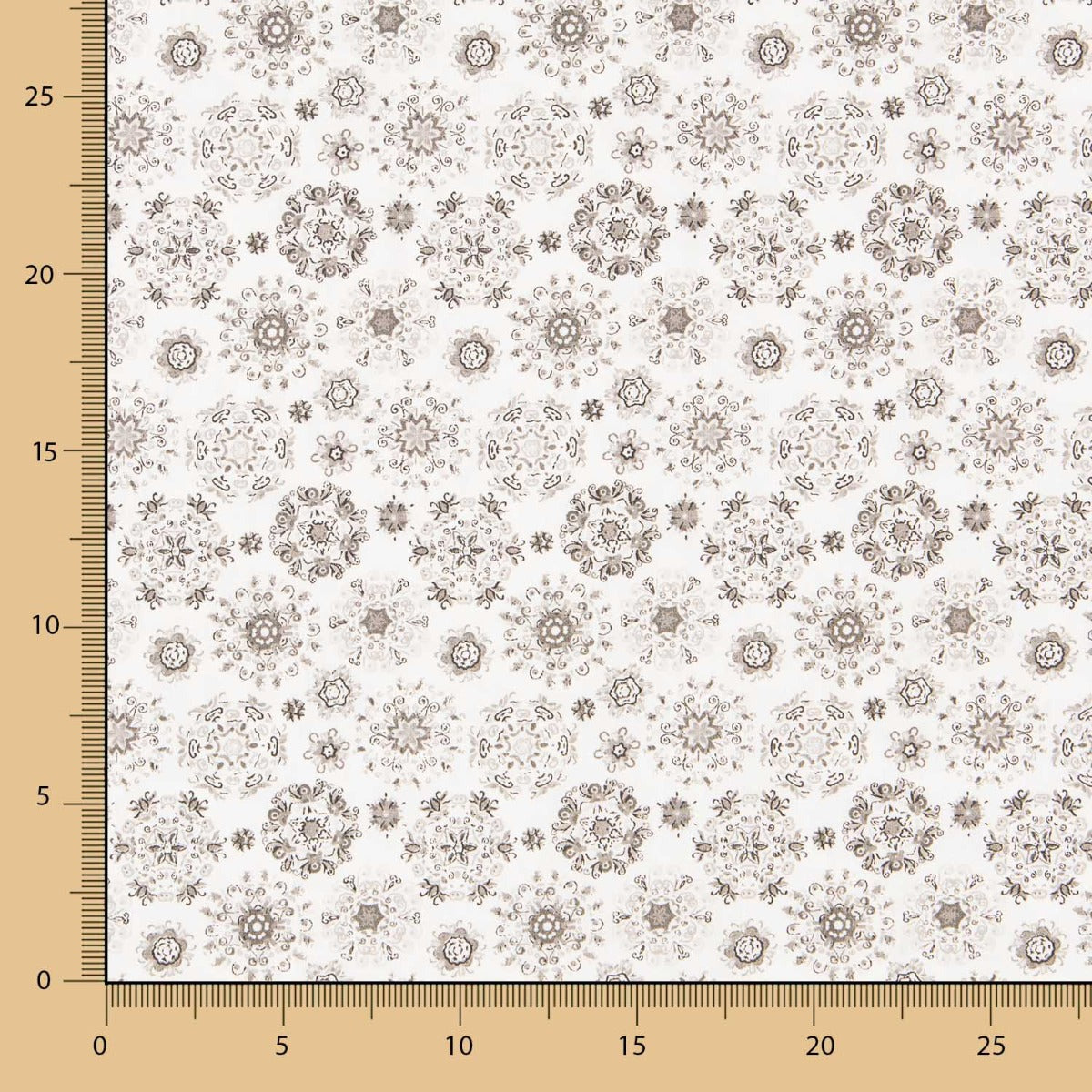 Algodão Flor Sonho Cinzento - Ribes y Casals