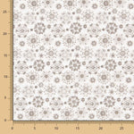 Algodão Flor Sonho Cinzento - Ribes y Casals