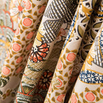 Popeline Viscose Patch Bege - Ribes y Casals