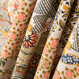 Popeline Viscose Patch Bege - Ribes y Casals