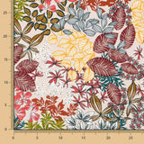 Popeline Viscose Tropical Bege - Ribes y Casals