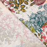 Popeline Viscose Tropical Bege - Ribes y Casals