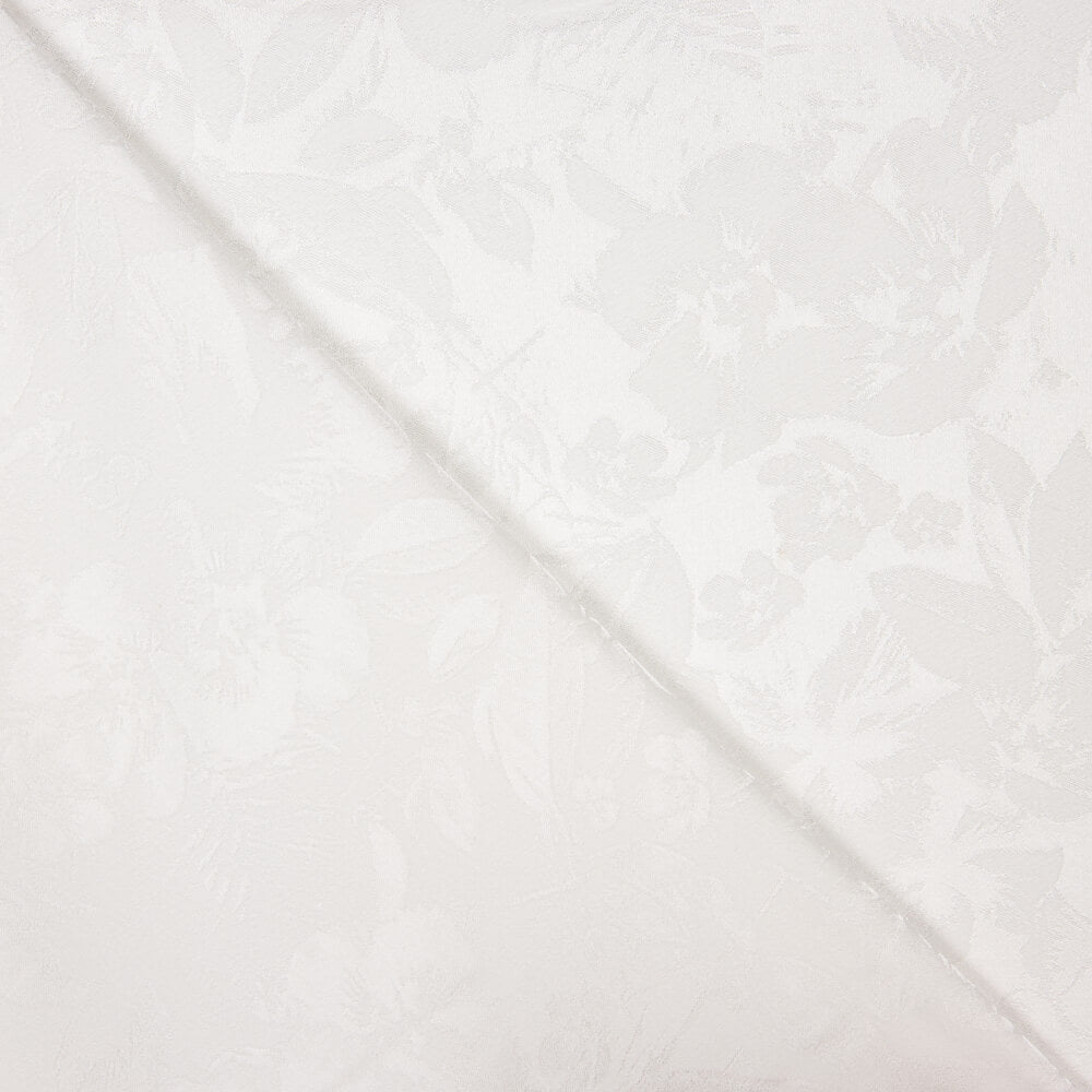 Brocado Flor Branca Natural - Ribes y Casals