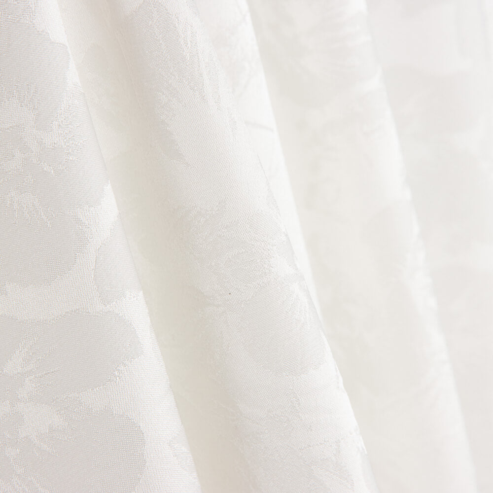 Brocado Flor Branca Natural - Ribes y Casals