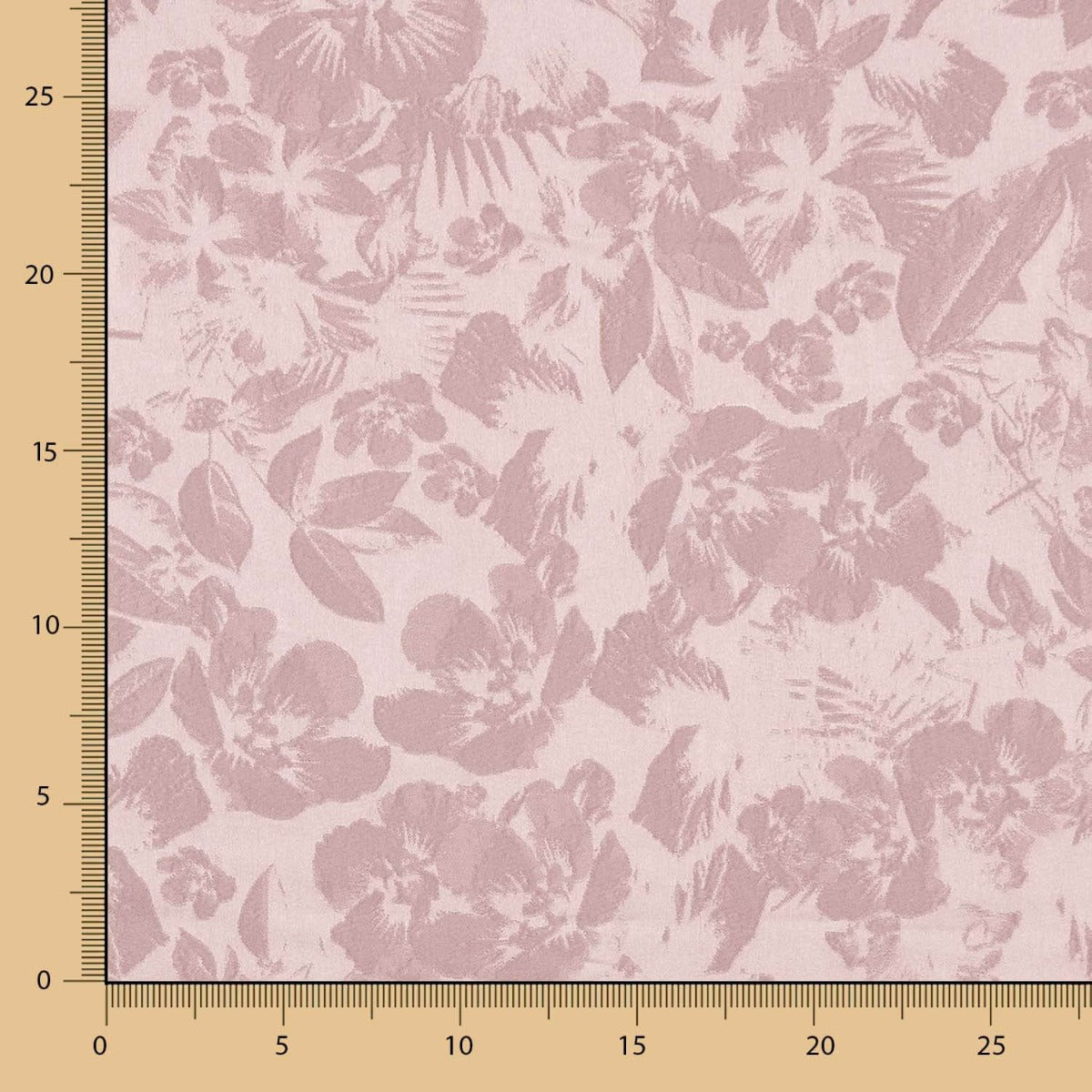 Brocado Flor Rosa Pálido - Ribes y Casals