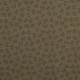 Bombazina Algodão Flor Cáqui - Ribes y Casals