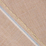 Tecido Alfaiate Rami Riscas Bege - Ribes y Casals