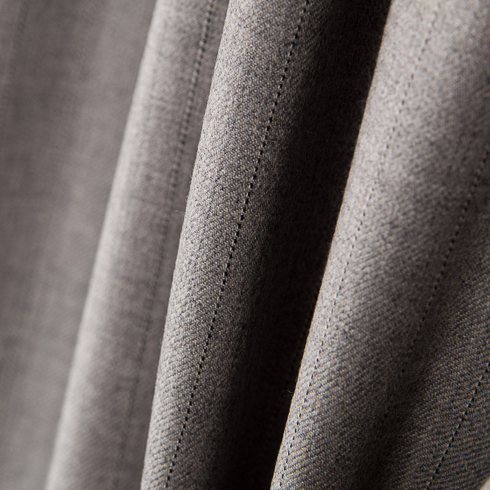 Tecido Flanela Cinza Riscas Diplomáticas - Ribes y Casals