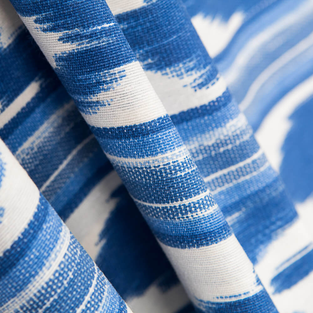 Tecido Estampa Maiorquina Azul - Ribes y Casals