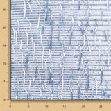 Tecido Lantejoulas Franja Azul - Ribes y Casals