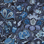Tecido Liberty Maxi Estampado Azul - Ribes y Casals