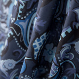 Tecido Liberty Maxi Estampado Azul - Ribes y Casals