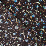 Tecido Liberty Barroco Preto - Ribes y Casals