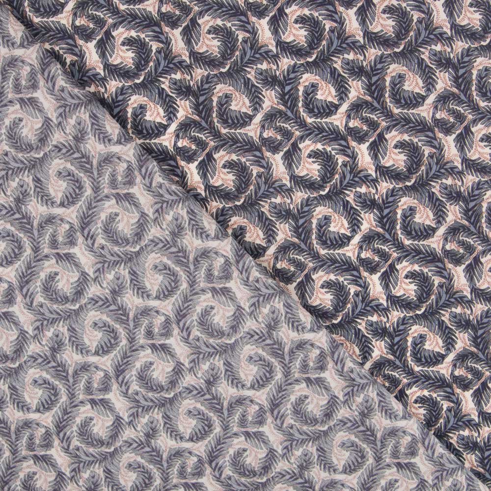 Liberty London Folhas Palmeira Petróleo - Ribes y Casals