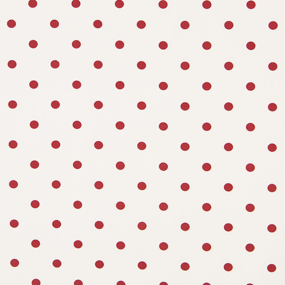 Loneta Fina Bolinhas Vermelho - Ribes y Casals