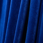 Retal Tela Lycra Terciopelo Azulón 80x150 cm - Ribes y Casals