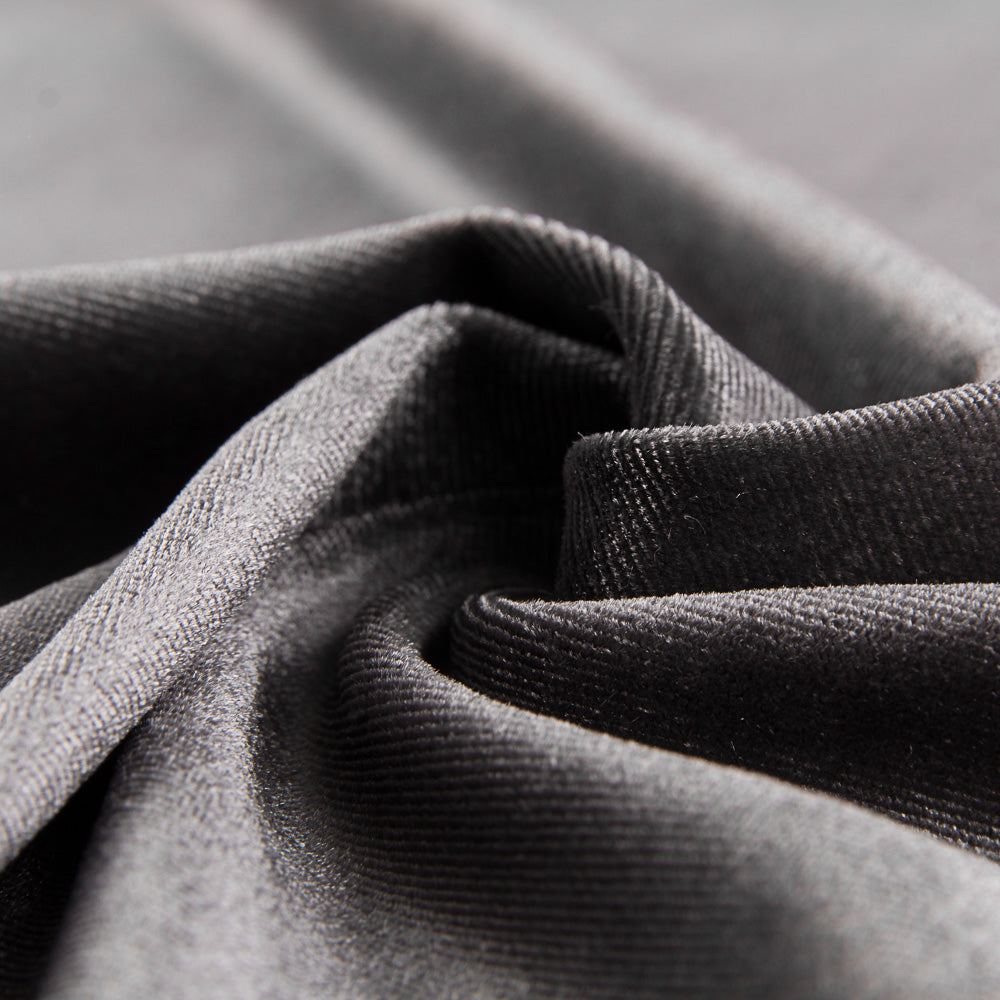 Tecido Lycra Veludo Cinza - Ribes y Casals