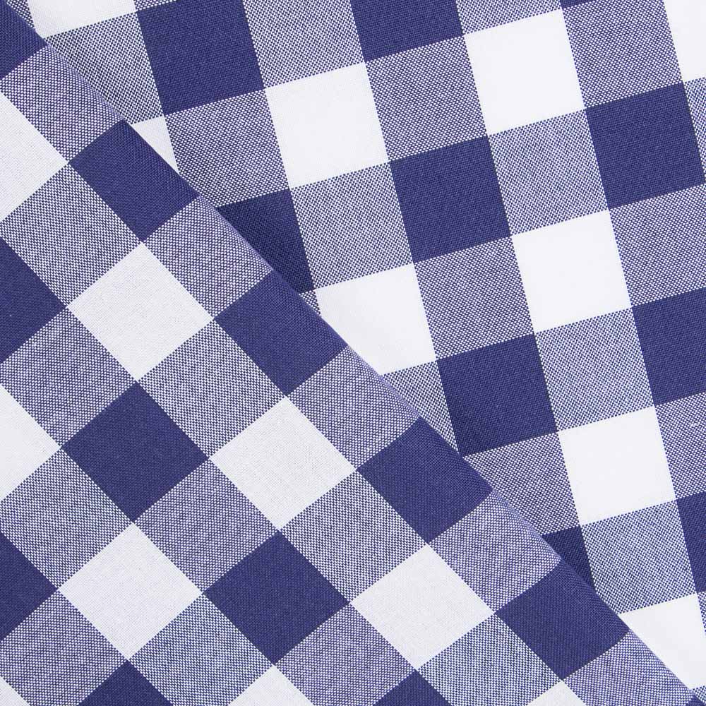 Tecido Toalha de Mesa Xadrez Azul - Ribes y Casals