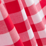 Tecido Toalha de Mesa Xadrez Vermelho - Ribes y Casals