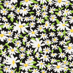 Viscose Margaridas Pretas - Ribes y Casals