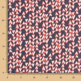 Gaze Poliéster Corações - Ribes y Casals