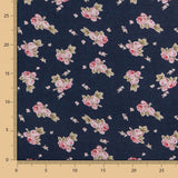 Malha Jersey Mini Cretonne Azul - Ribes y Casals