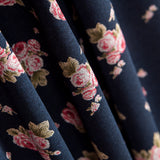 Malha Jersey Mini Cretonne Azul - Ribes y Casals