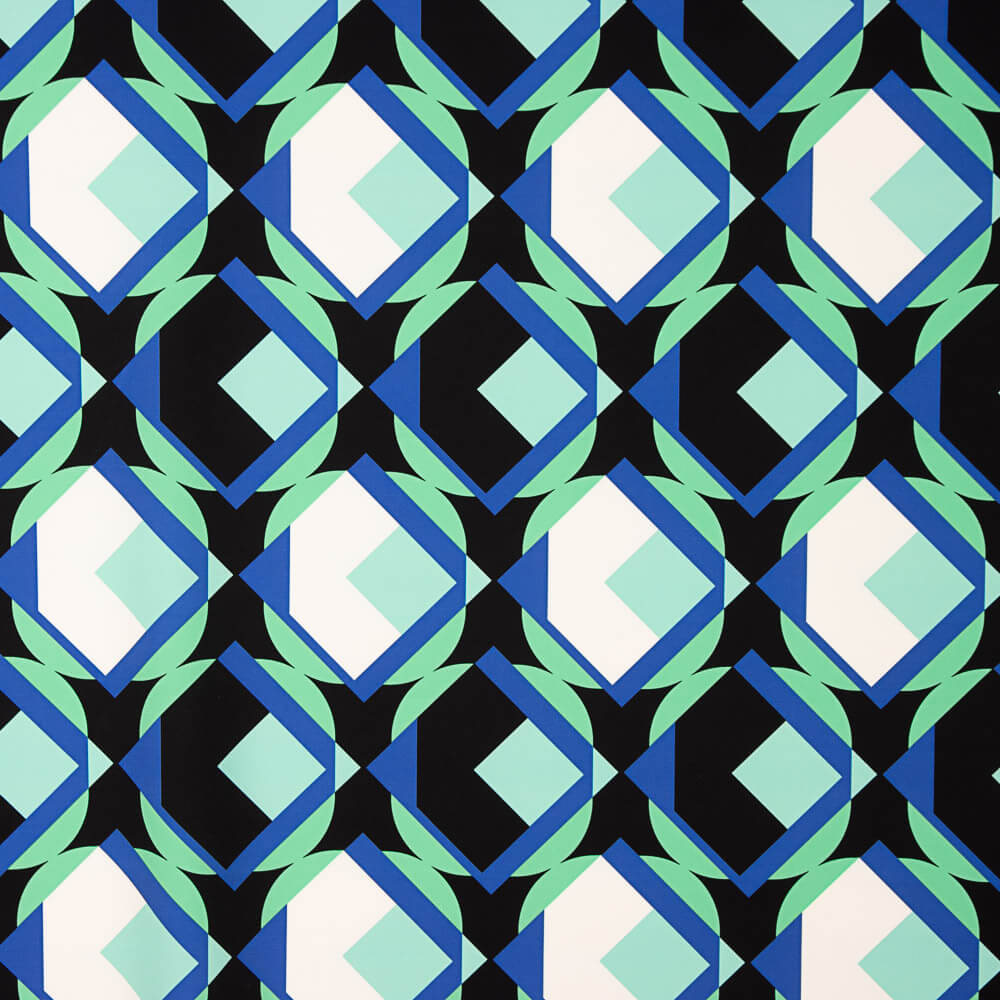 Bielástico Geométrico Roxo - Ribes y Casals