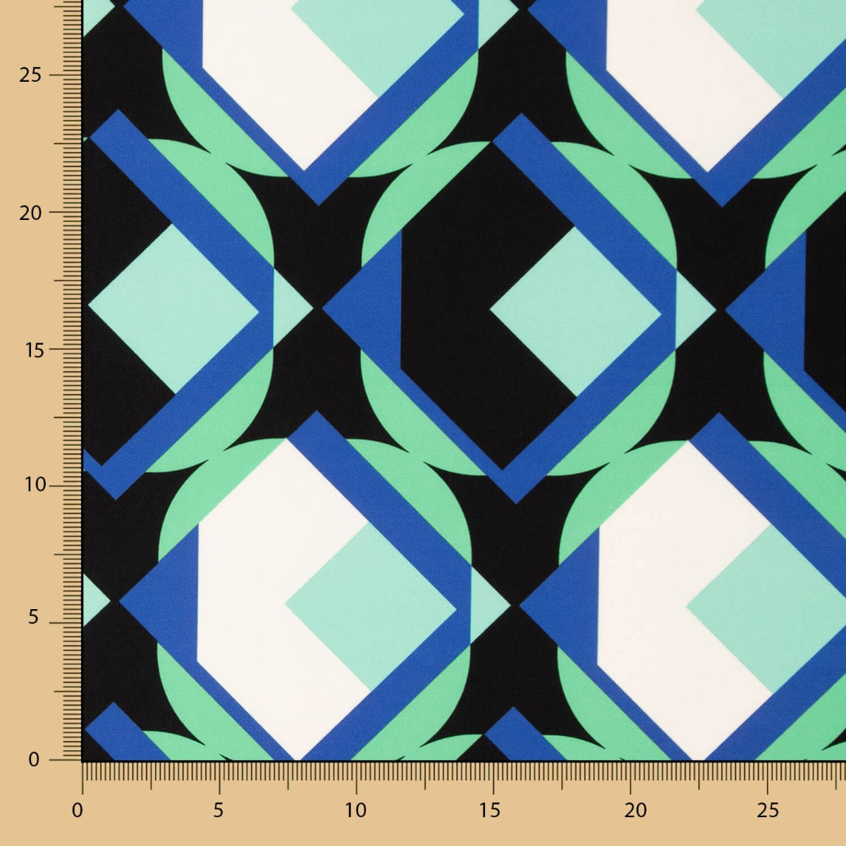 Bielástico Geométrico Roxo - Ribes y Casals