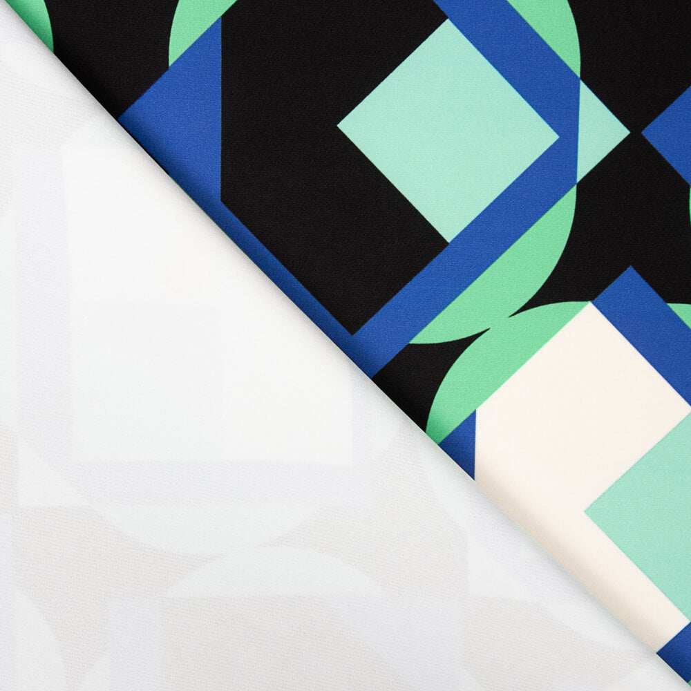 Bielástico Geométrico Roxo - Ribes y Casals