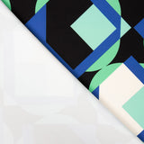 Bielástico Geométrico Roxo - Ribes y Casals