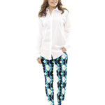 Bielástico Geométrico Roxo - Ribes y Casals