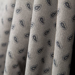 Tecido Bombazina Caxemira Cinzento - Ribes y Casals