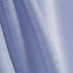 Popeline Spandex Algodão Mil Listras Azul - Ribes y Casals